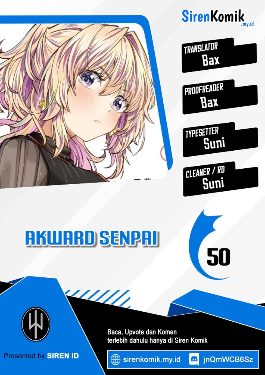 Awkward Senpai Serialization Chapter 50 Gambar 1